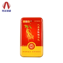 保健品铁盒-人参包装铁盒