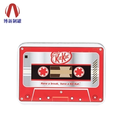 食品铁盒-kitkat巧克力包装铁盒