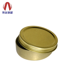 马口铁小圆盒-鱼子酱铁盒包装