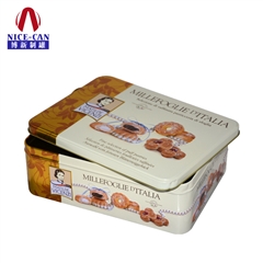 长方形饼干铁盒-手工曲奇饼干铁盒