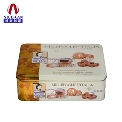 长方形饼干铁盒-手工曲奇饼干铁盒