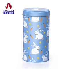 圆形马口铁糖果罐-巧克力食品收纳罐 圆形马口铁糖果罐-巧克力食品收纳罐