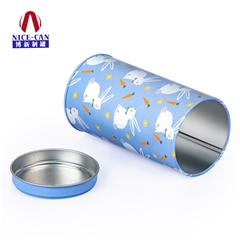 圆形马口铁糖果罐-巧克力食品收纳罐