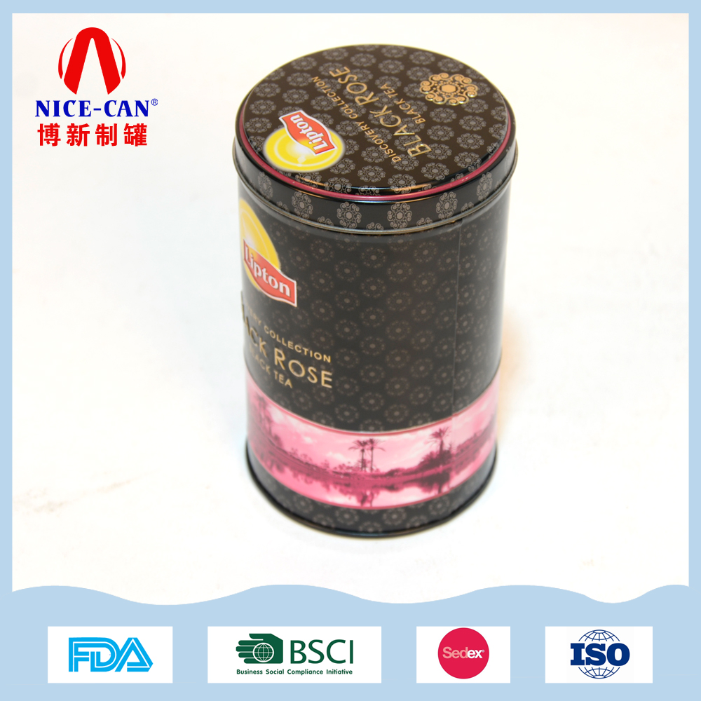 立顿红茶茶叶铁罐